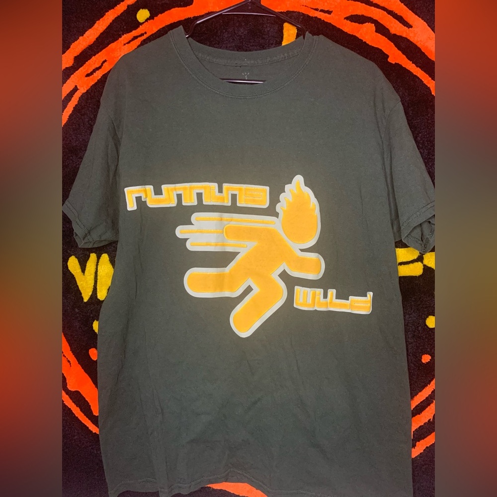 Cactus Jack by Travis Scott Running Wild Puff Print Tee